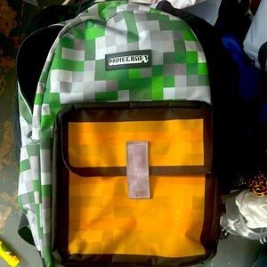 Minecraft backpack. Boys school bag